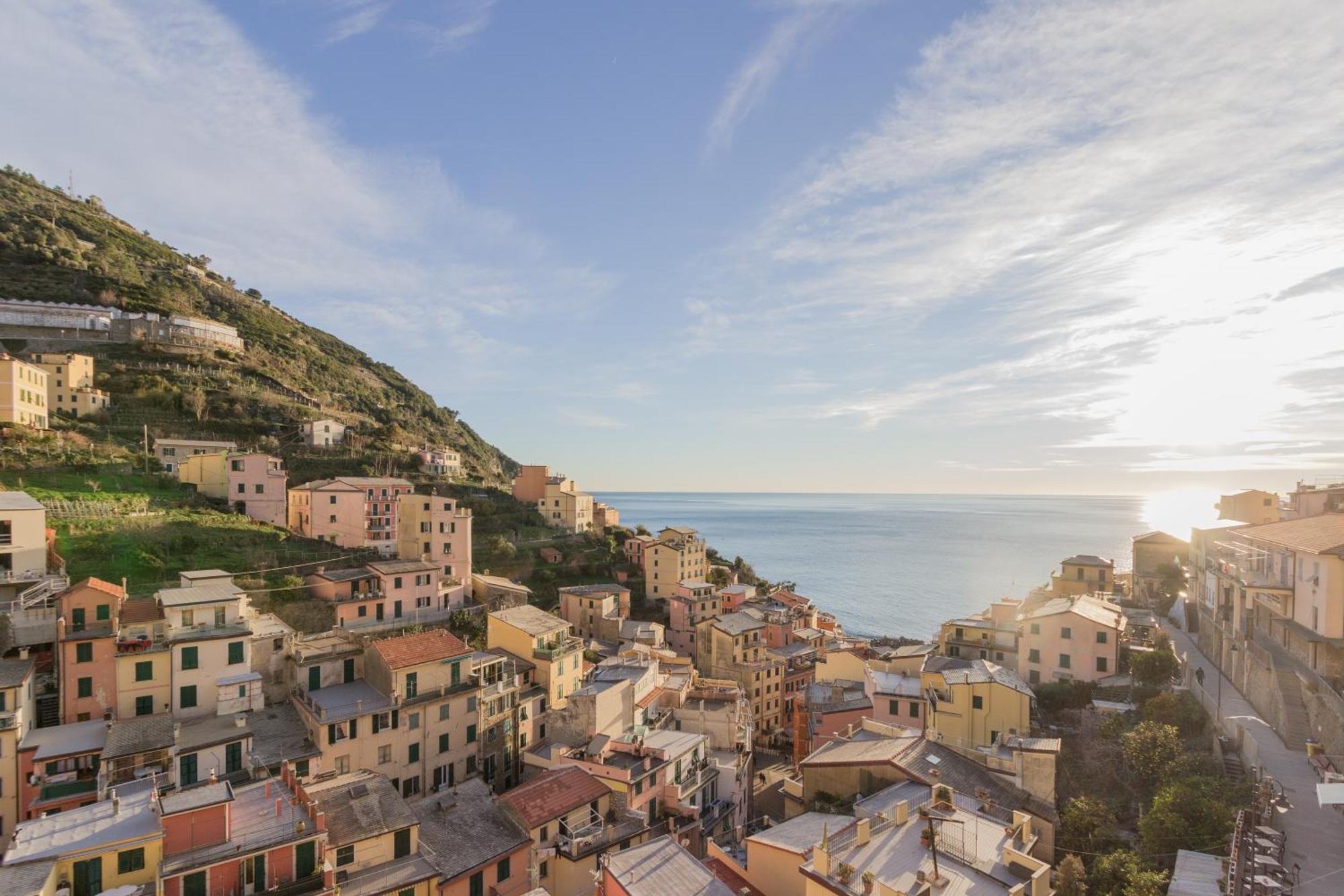 Casato Bapo' Camera Panoramica Eufrasia Riomaggiore Esterno foto